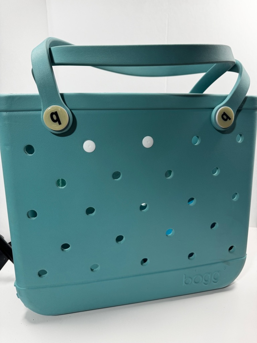 BOGG BAG medium Teal Perforated Tote